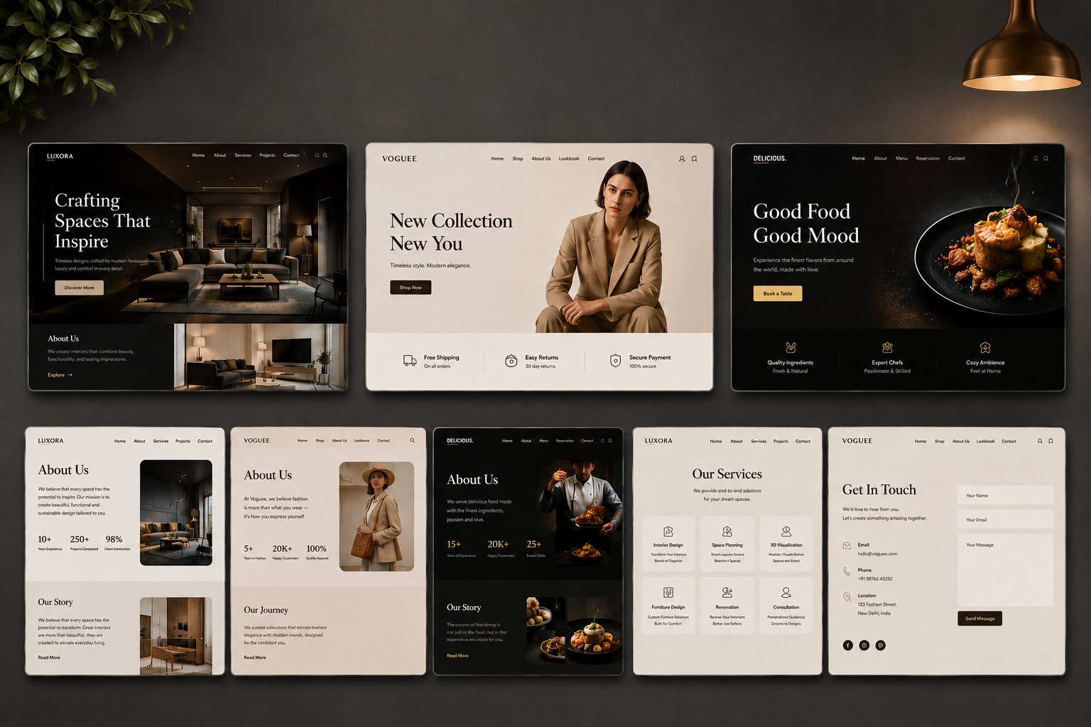website results